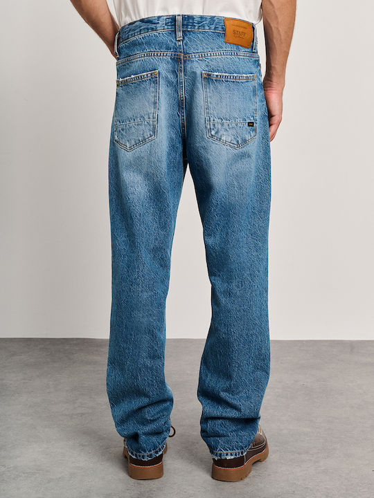 Martin Herren Jeanshose mit Regulär Gerade Anwendung Blau