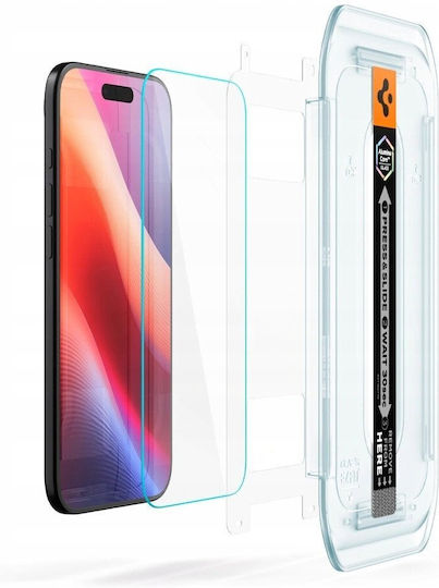 Spigen Glas.tr Ez Fit 2.5D 0.2mm Tempered Glass 2τμχ (iPhone Air)