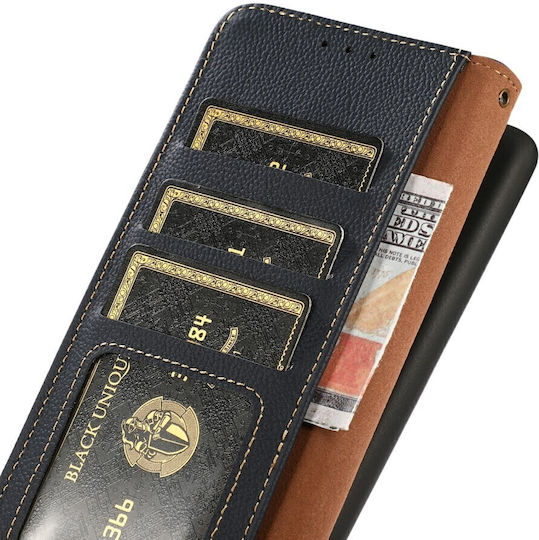 Khazneh Wallet Δερμάτινο Μπλε (iPhone 17 Pro Max)