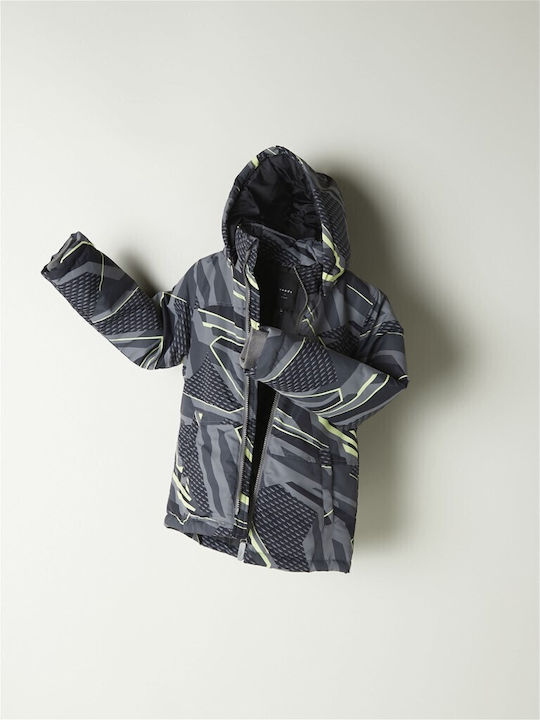 Kinderjacken & Winterjacken Lässig Kurzes mit Kapuze Geometric