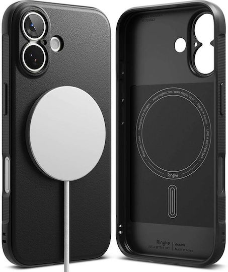 Ringke Umschlag Rückseite Silikon Schwarz (iPhone 17)