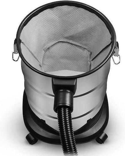 Life Cleanmaster Staubsauger Flüssigkeiten / Feststoffe 1400W mit Kunststoff Behälter 25Es