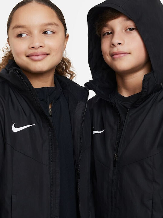 Academy Kids Sports Short Windproof Hooded Black