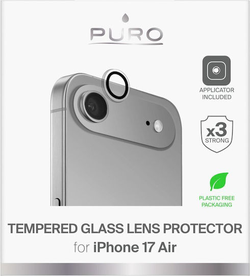 Puro Camera Protection Tempered Glass Transparent for the iPhone 17 Air