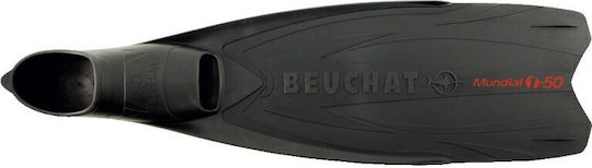 Beuchat Плавници Гмуркане Mundial One Черни