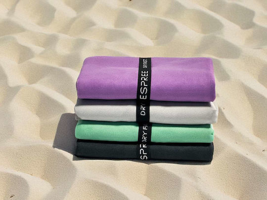 Espree Πετσέτα Microfiber Σώματος 280gr/m² Πράσινη 150x75εκ.