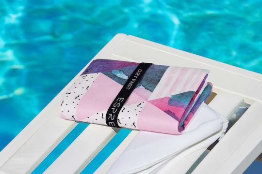 Espree Πετσέτα Microfiber Σώματος 280gr/m² Ροζ 160x80εκ.