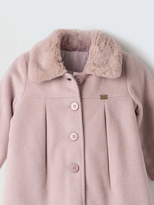 Kids Coat Short Candy Pink