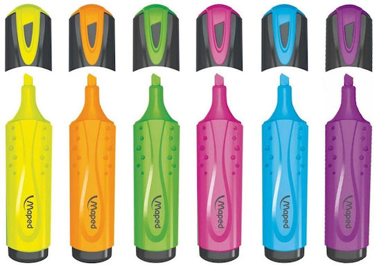 Maped Fluo Pep's Classic Μαρκαδόρος Υπογράμμισης (Διάφορα Χρώματα)