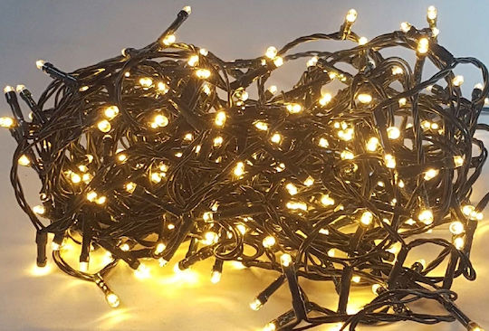 1000 Λαμπάκια LED 50μ. Θερμό Λευκό σε Σειρά