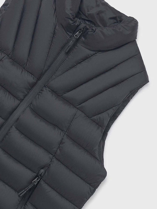 Kinder Freizeitjacke Ärmellos Black