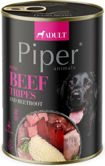 Dolina Noteci Piper Wet Food Dogs in Cans with Beef Grain-Free & Gluten-Free 400gr