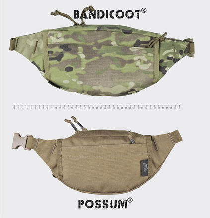 Helikon Tex Possum Waist Pack Cordura Military Pouch Waist made of Cordura Khaki 1.5lt