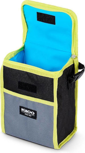 Igloo Kühltasche Lunch Sack Schwarz Grau Gelb