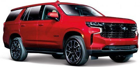 Συναρμολογημένες Μινιατούρες Maisto Chevrolet Tahoe Κόκκινο 1/24 Παιδιά 6 Ετών Και Άνω