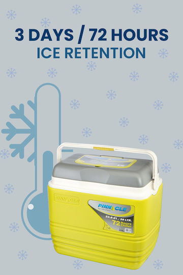 Pinnacle Primero Portable Fridge 32lt Turquoise