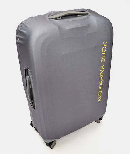 Mandarina Duck Cover L Elastischer Kofferüberzug Grau Abmessungen cm 75x49x31