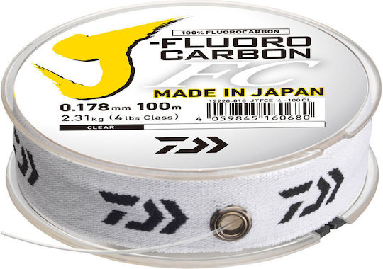 Daiwa Fir de pescuit Fluorocarbon 100m / 0.455mm