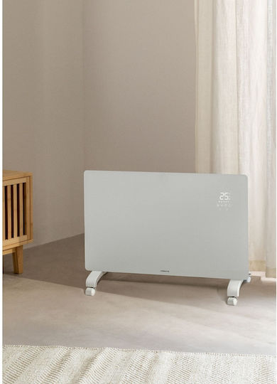 Create Конвектор Подов 2000W с Електронен Термостат и WiFi 78x47см Бял