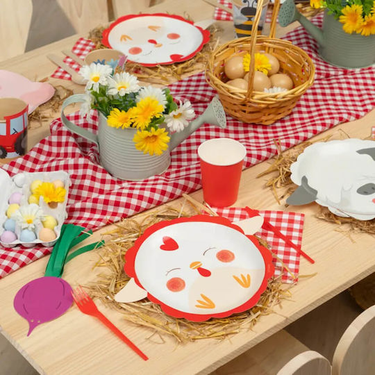 Partygeschirr für Party 6 Stück