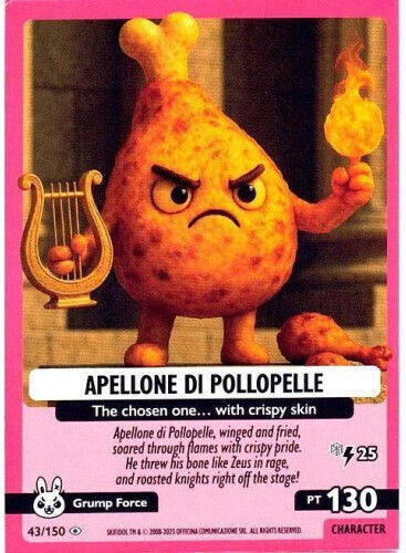 Italienische Brainrot Karten Panini Tüte mit 7 Karten