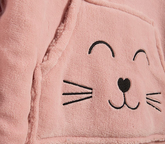 Ποντσο Πολ Miling Cat Nef-nef Home Wear Pink 4-6 Years