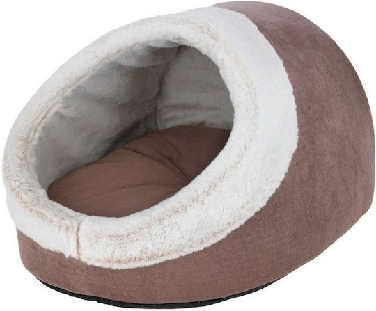 Kerbl Bequeme Katzen- und Hundehöhle Jana 54x43x35cm Cappuccino