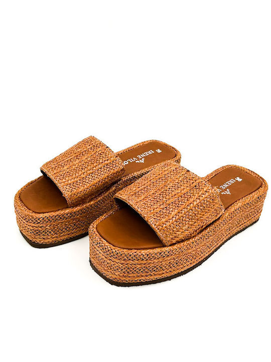 Women's Platform Shoes Tabac Brown