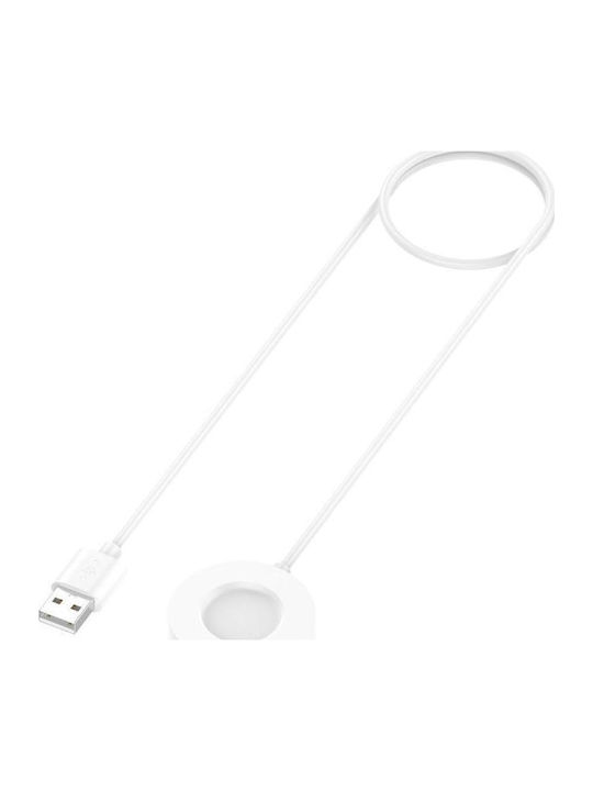 Xiaomi Watch S1 Pro Xdfind Cablu De Încărcare Magnetic Cu Port Usb Lungime 1m Alb