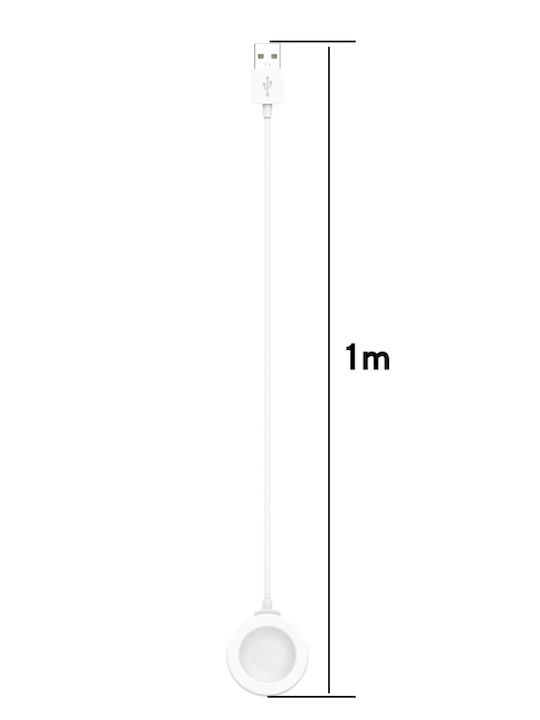 Magnetic Charging Cable Huawei Watch GT 3 Pro Smart Watch Length 1m Built-in Version White