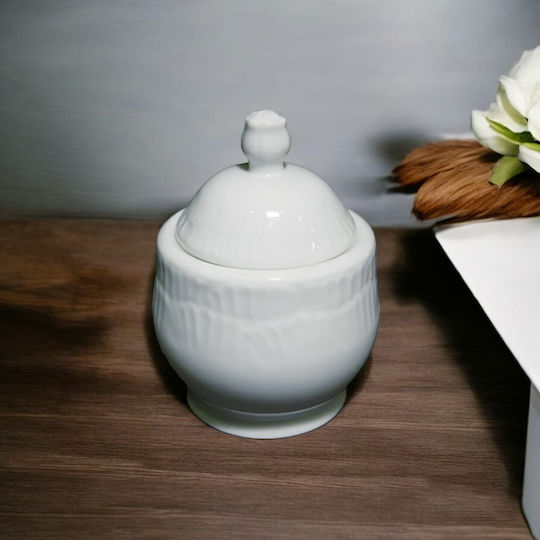 Oriana Ferelli PW2 Ceramic Sugar Bowl White