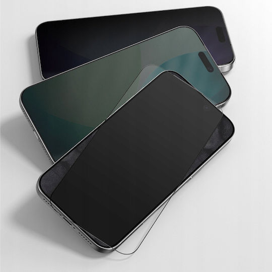 AmazingThing Privacy Matte Tempered Glass (iPhone 17 / 17 Pro / 16 Pro)