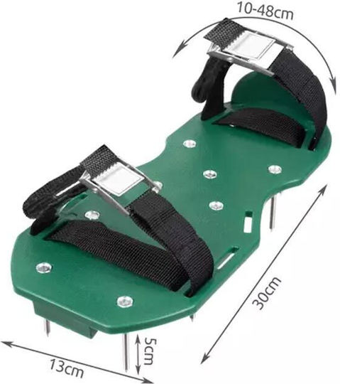 Olympus Încălțăminte pentru aerator cu țepi pentru gazon Curele și cleme reglabile Mărimea 36-46