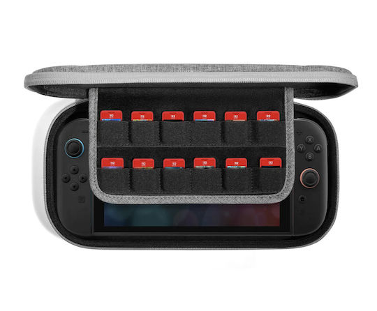 tomtoc Θήκη Μεταφοράς για Κονσόλα Switch 2 Γκρι