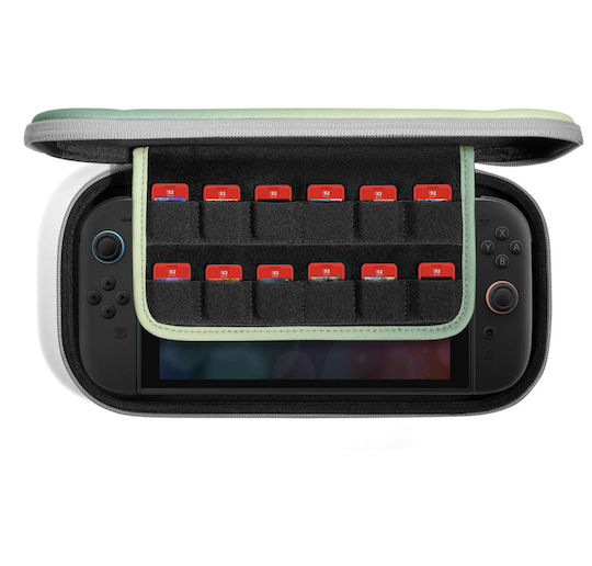 tomtoc Θήκη Μεταφοράς για Κονσόλα Switch 2 Πράσινη