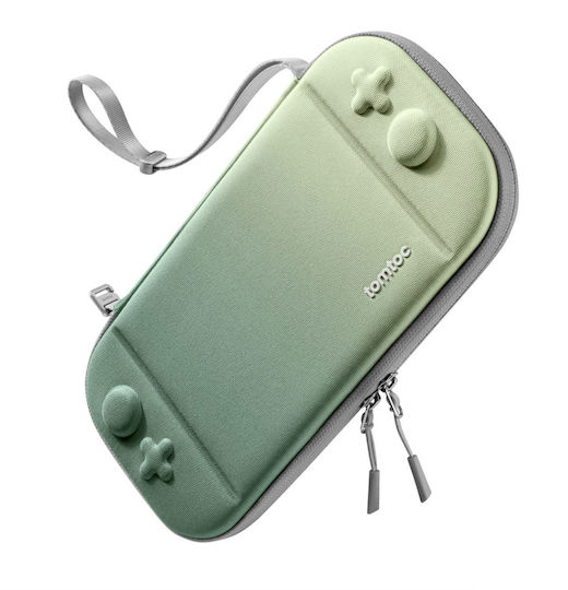 tomtoc Θήκη Μεταφοράς για Κονσόλα Switch 2 Πράσινη
