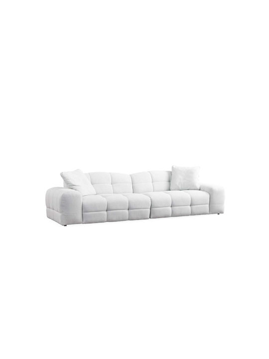 Pescara Τριθέσιος Καναπές White 310x108x83εκ.