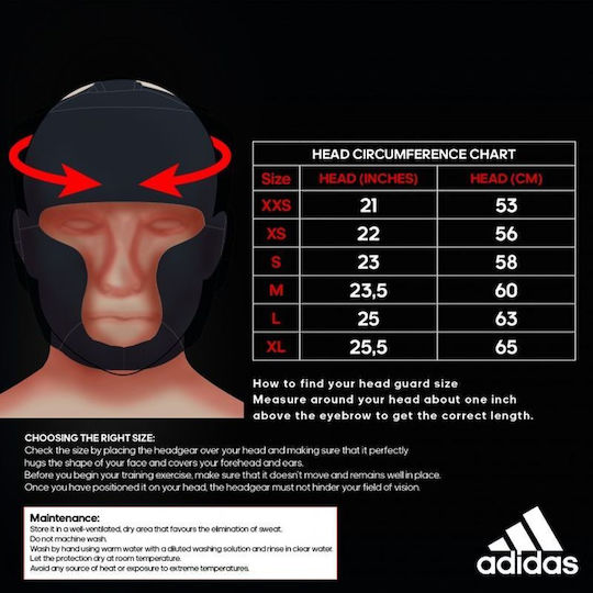 adidas Rookie Căști de box Copii Față deschisă din piele sintetică Roșu
