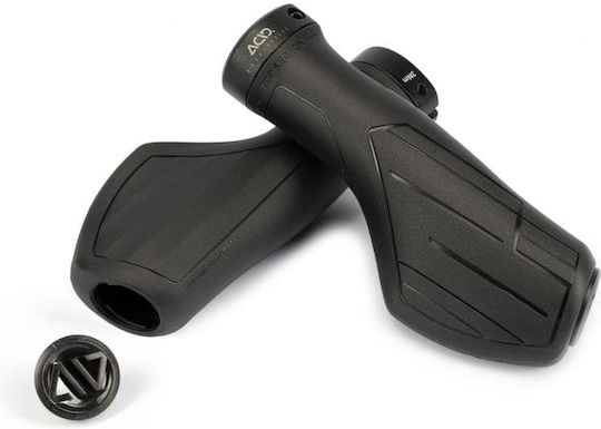 CUBE 94782 Anatomic Bicycle Handlebar Grips in Black Color