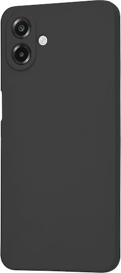 Techsuit Softflex Umschlag Rückseite Silikon Schwarz (Samsung Galaxy A07 4G - Techsuit)