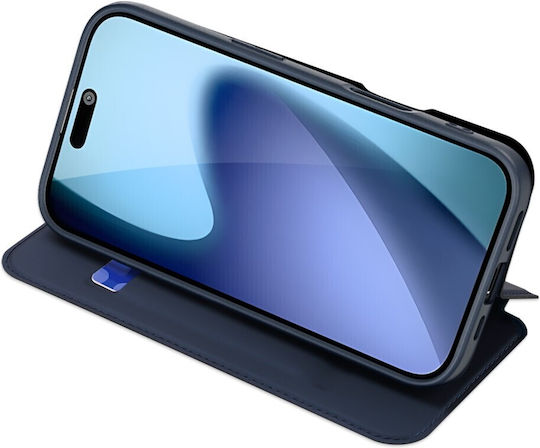 Dux Ducis Skin Pro Wallet Leather / Silicone Blue (iPhone 17)