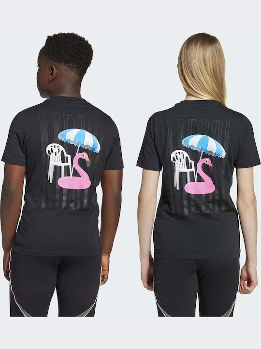 Tricou pentru copii Black Messi Icon