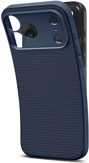 Spigen Liquid Air Back Cover Silicone Navy Blue (iPhone 17 Pro)