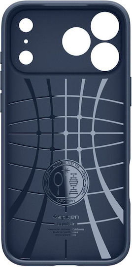 Spigen Liquid Air Back Cover Σιλικόνης Navy Μπλε (iPhone 17 Pro Max)