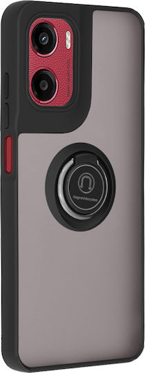 Techsuit Glinth Back Cover Σιλικόνης Μαύρο (Moto G05 / E15)
