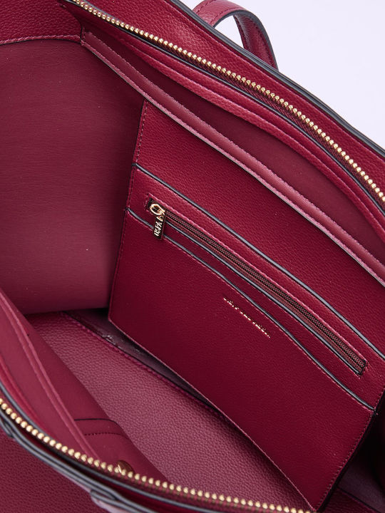 Damentasche Shopper Burgundisch