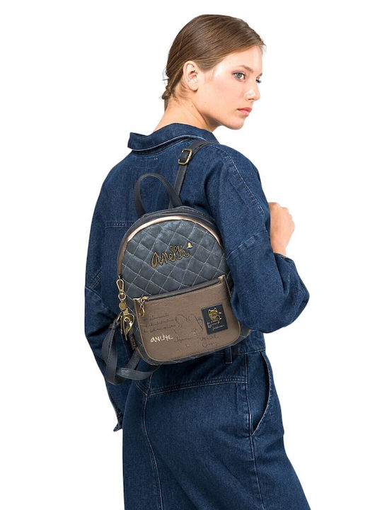 Damentasche Rucksack Blau