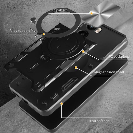 Techsuit Camguard Pro Back Cover Σιλικόνης Κόκκινο (Moto G05 / E15)