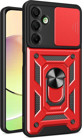 Hurtel Back Cover Plastic Red (Samsung Galaxy A36)