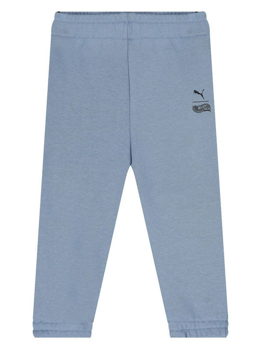 Kids Sweatpants Set Light Blue 2pcs Minicats